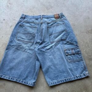 Baggy 90's/y2k anchor blue carpenter jorts Super amazing color and fit